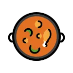 Shallow Pan Of Food SVG Icon